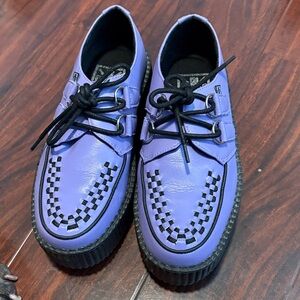 T.U.K Purple Platform Creepers